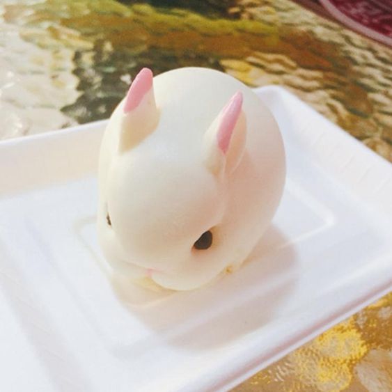 網紅立體卡通3D小白兔子翻糖慕斯布丁蛋糕霜淇淋果凍盒子矽膠模具 【麥田印象】