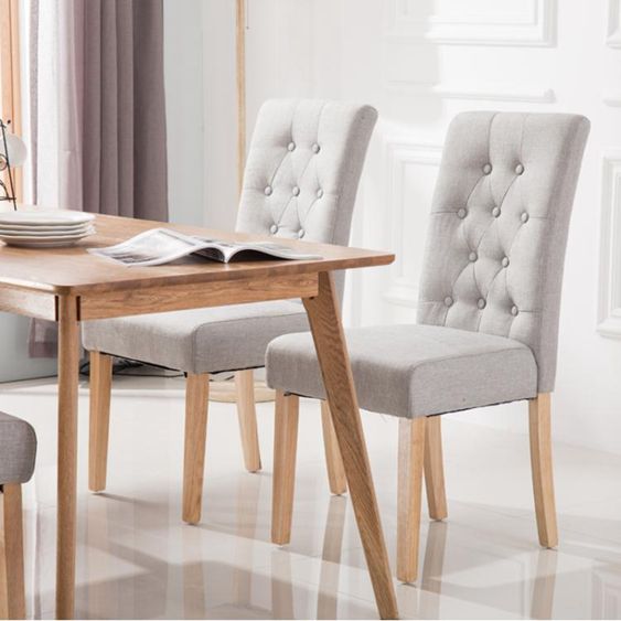 餐椅現代簡約家用北歐餐桌創意酒店餐廳成人凳子靠背椅實木椅子 【麥田印象】