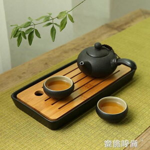 日式禪風一壺二杯茶具套裝 個人兩人兩杯旅行辦公茶杯日式茶具QM 【麥田印象】