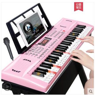 迷音鳥多功能電子琴初學者成年人兒童入門幼師玩具61鋼琴鍵專業88 【麥田印象】