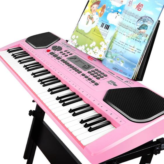 俏娃寶貝兒童電子琴3-12歲多功能初學者女孩玩具寶寶鋼琴家用樂器 【麥田印象】