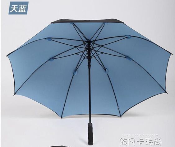 雨傘男士大號長柄韓國創意晴雨兩用車載傘女超大雙人傘定制廣告傘 【麥田印象】