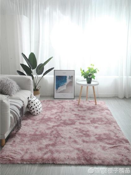 北歐INS地毯客廳茶幾臥室滿鋪可愛網紅同款床邊毛毯地墊子大面積 【麥田印象】