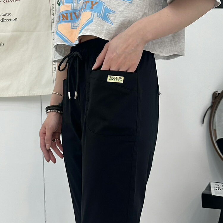 涼爽褲-透氣寬版涼爽褲(L-3L)  【B370316】 1