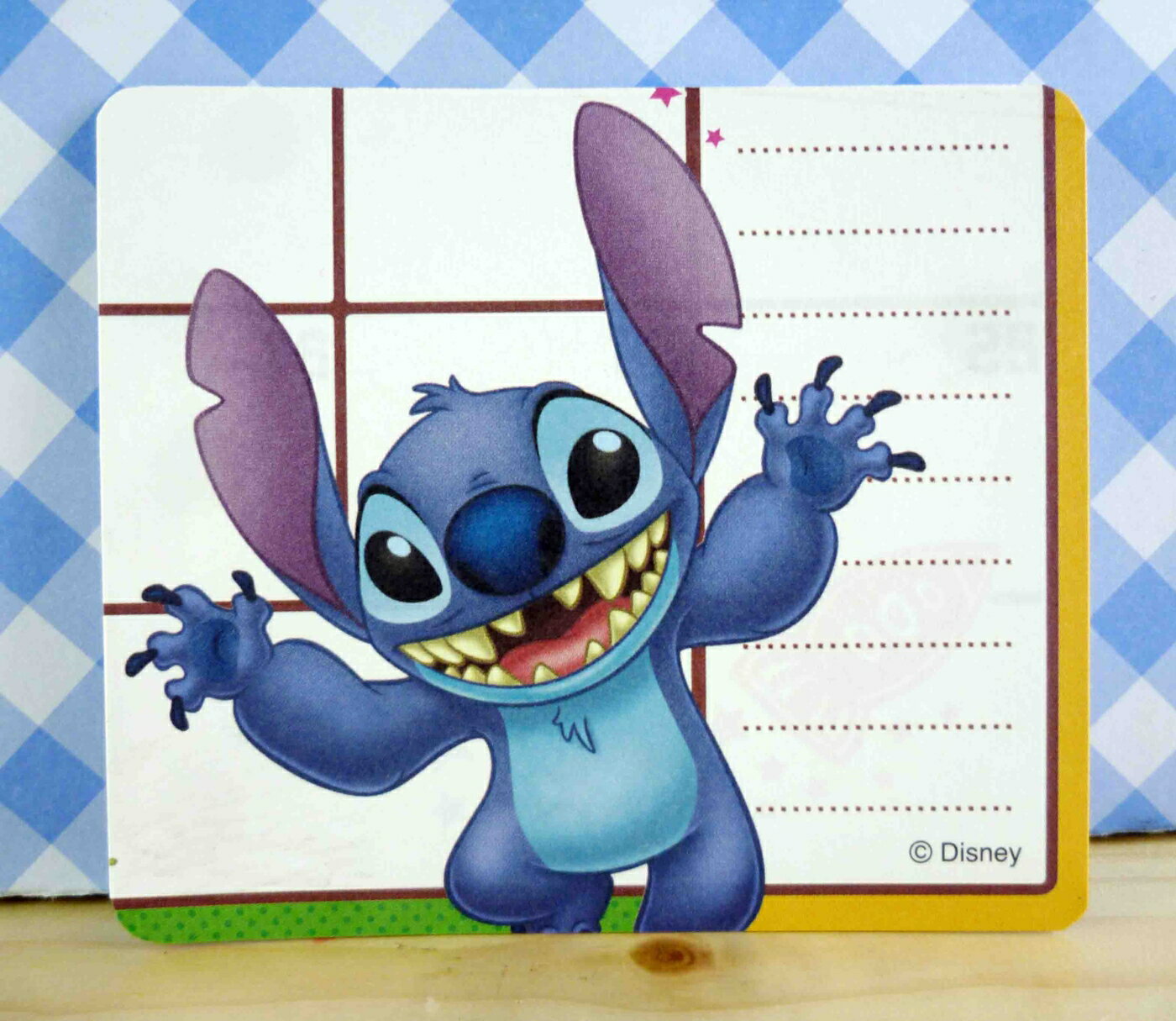 【震撼精品百貨】Stitch 星際寶貝史迪奇 卡片-SAY HI 震撼日式精品百貨