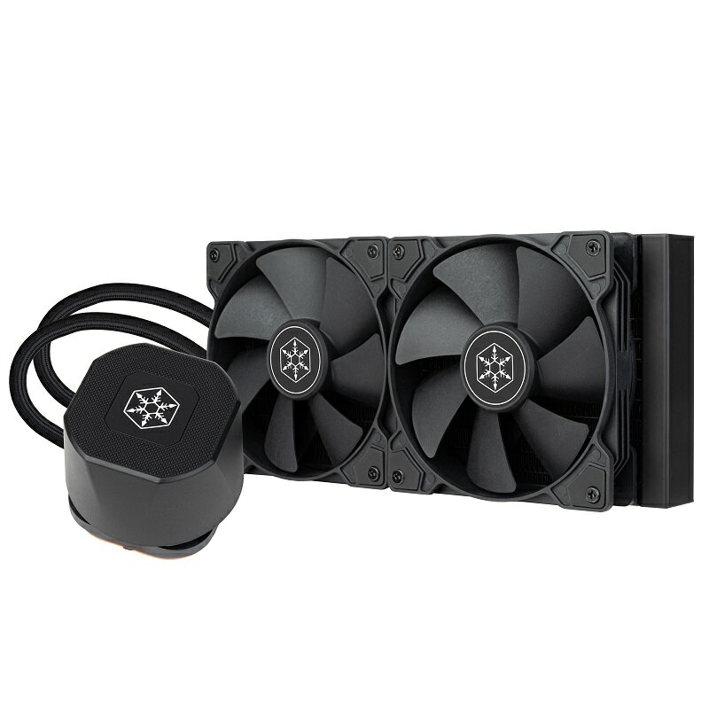 米特3C數位–SilverStone 銀欣 NP240B 240一體式水冷/SST-NP240B