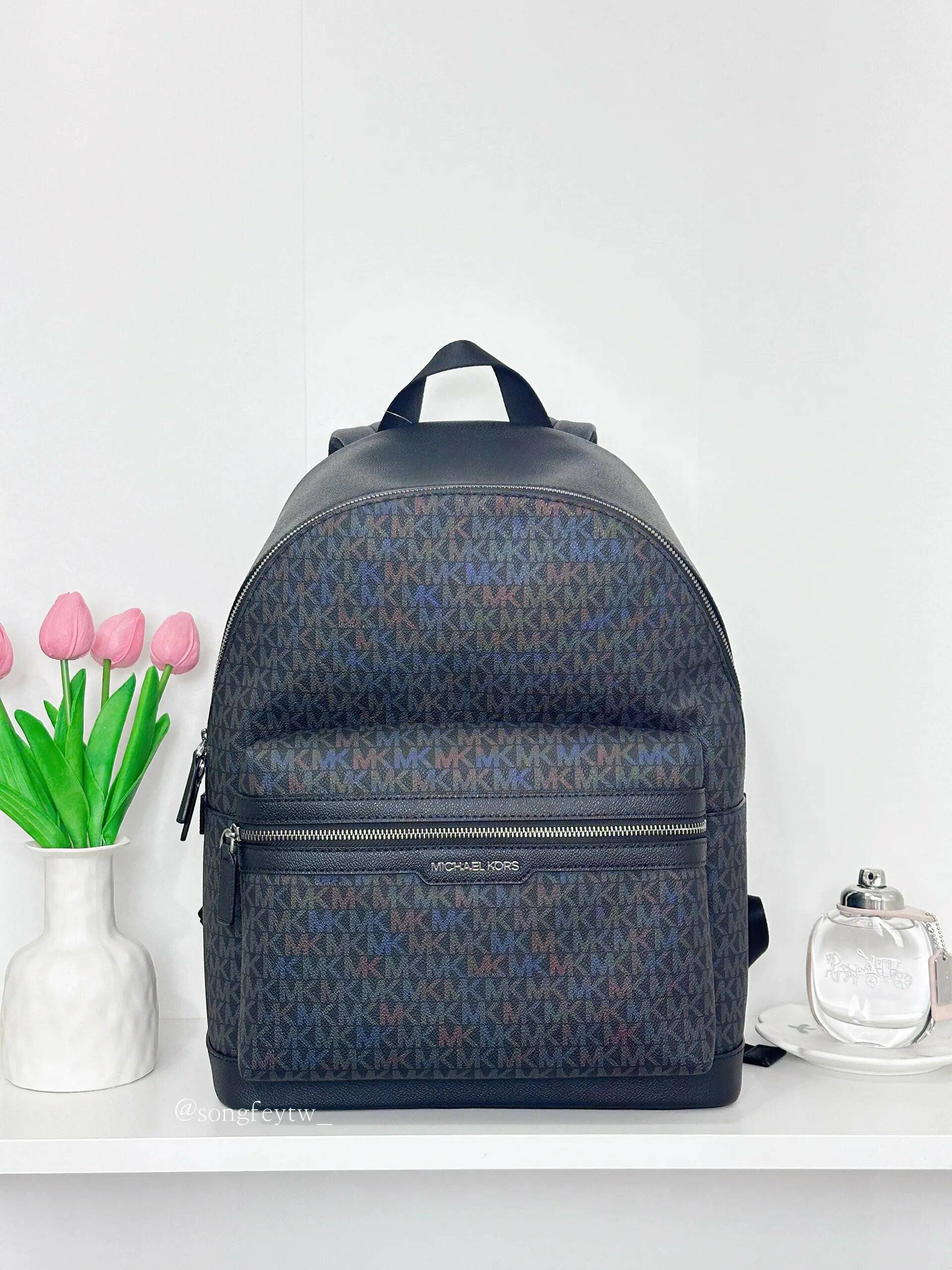 美國代購🇺🇸台灣現貨 MK 男款拉鍊後背包