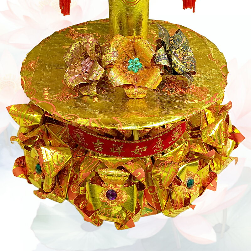 【祭祀用品】壽生 祝壽 蓮花燈 一對兩座 訂購注意事項請看商品詳情 3