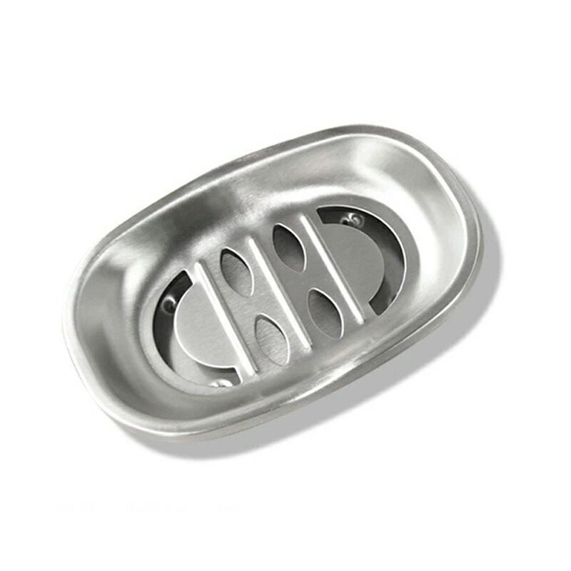 歐式加厚不銹鋼雙層香皂肥皂盒12孔瀝水時尚創意衛生間衛浴用品 4