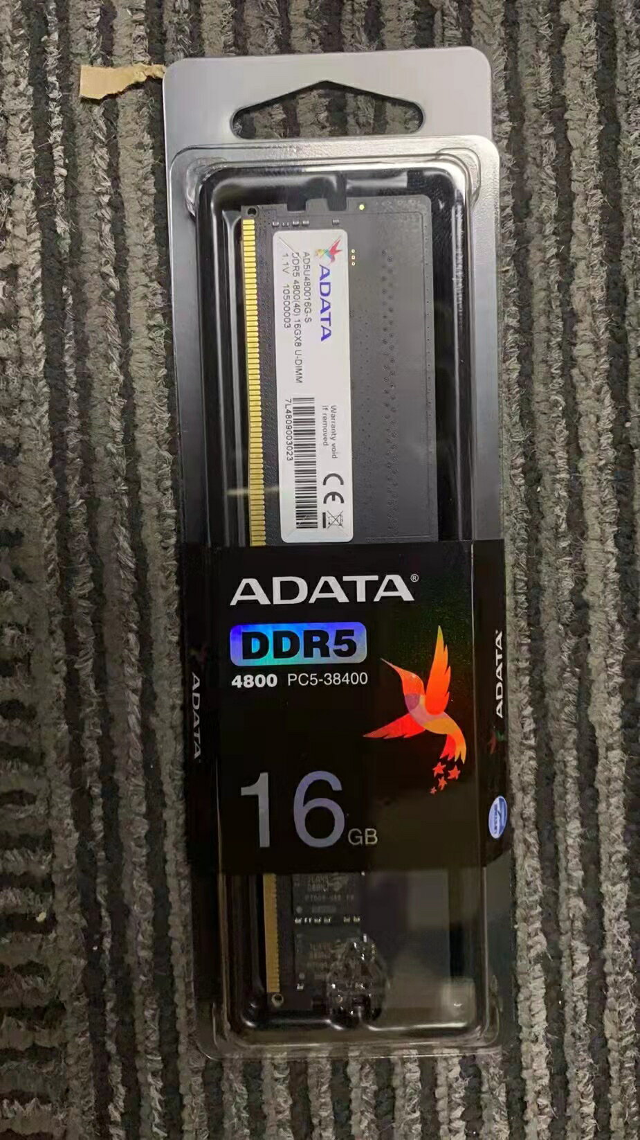 威剛臺式機內存條 DDR5 16G 4800臺式機內存條原廠全新【北歐居家生活】