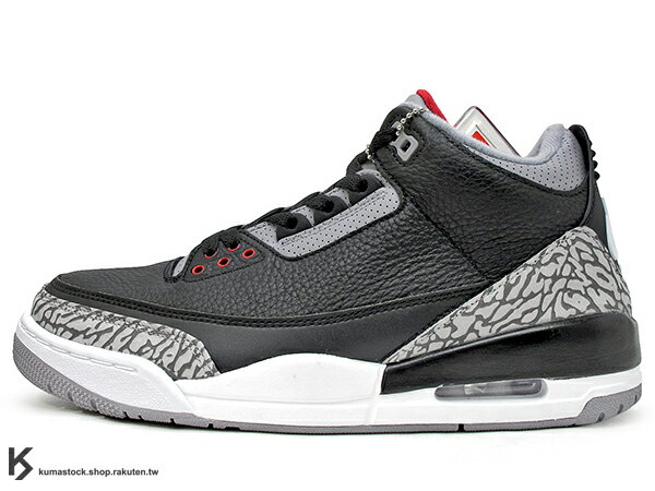 nike air jordan retro 3 black cement