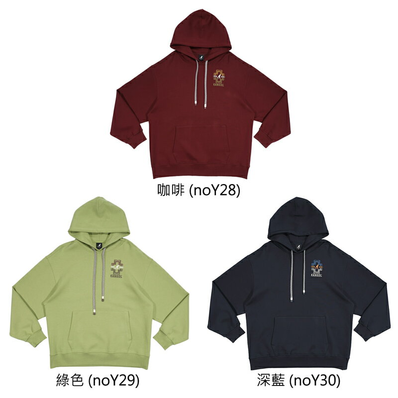 KANGOL 休閒上衣 運動帽T 圖騰印花 中性款 65551050