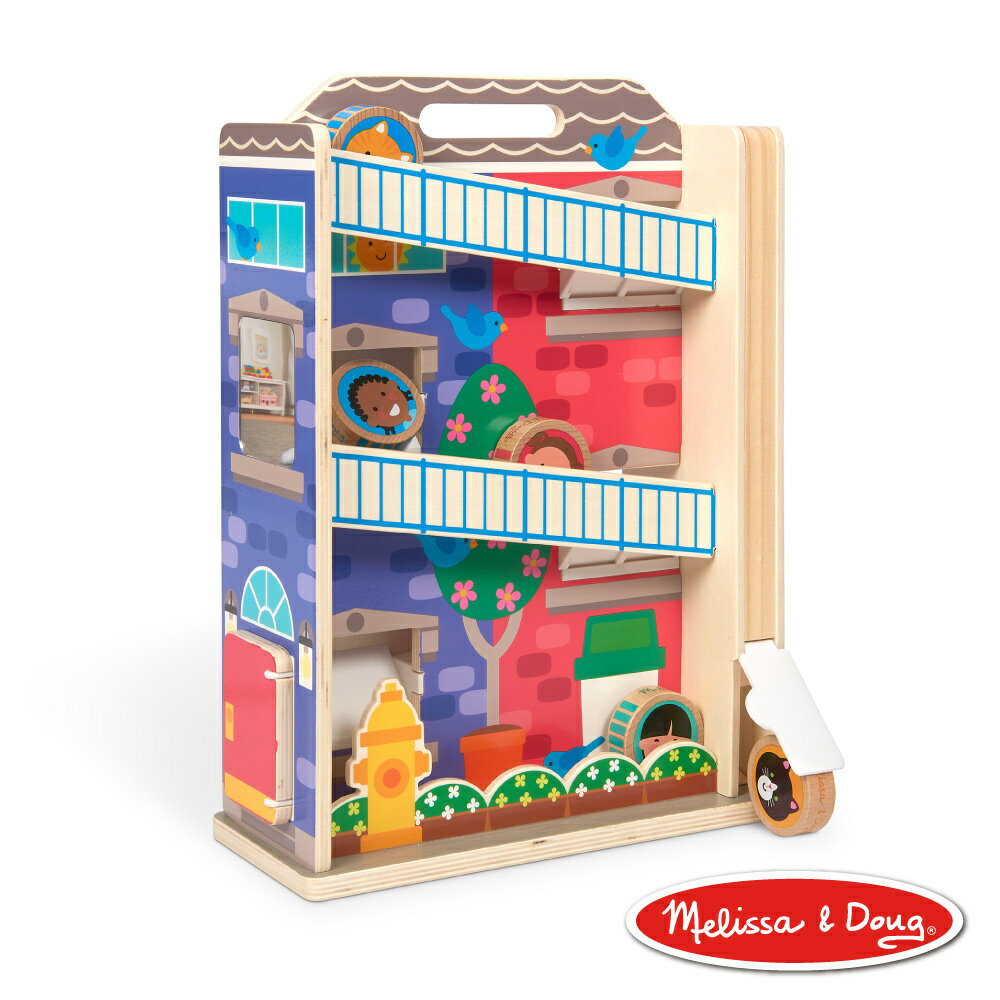 《 美國 Melissa & Doug 》GO Tots 系列 住家大樓 東喬精品百貨