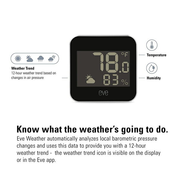 Eve Weather - Connected Weather Station with Apple HomeKit