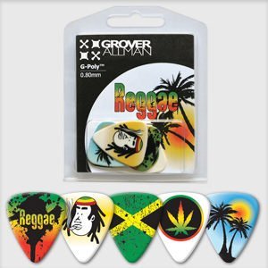澳洲製 Grover Allman 主題系列『Reggae』烏克麗麗/木吉他/電吉他 Pick 彈片【唐尼樂器】