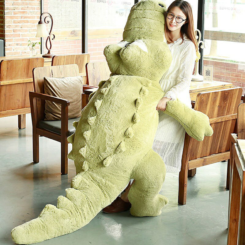 鱷魚娃娃大型抱枕公仔長款大玩偶巨型特大號超大睡覺長條大人超軟