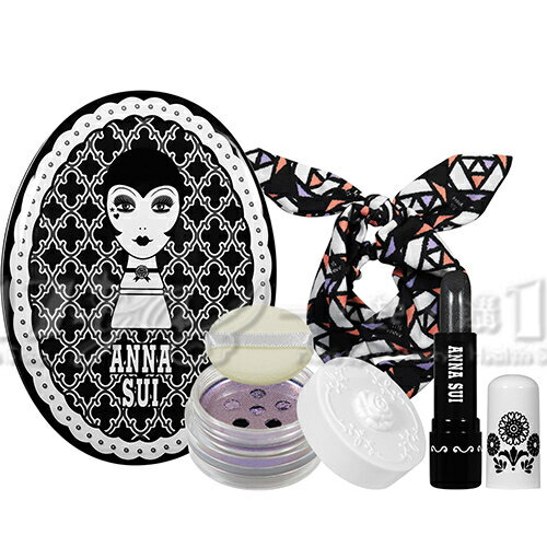 【VT薇拉寶盒】ANNA SUI 安娜蘇 Dolly限量彩妝收藏盒(01)+髮帶