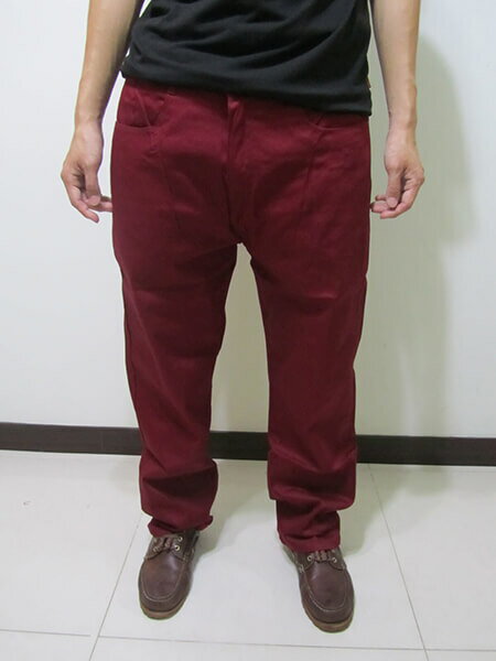 sun-e加大尺碼彈性色褲長褲、加大尺碼馬卡龍色長褲、加大尺碼休閒褲、加大尺碼彈性長褲、後口袋裝飾鈕扣、腰圍有皮帶環(褲耳)、褲檔有拉鍊(321-2027-02)紅色 腰圍:38 40 42 44(英吋) [實體店面保障] 9