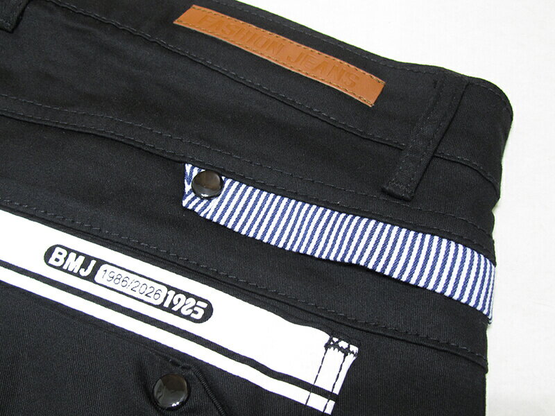 sun-e加大尺碼彈性色褲長褲、加大尺碼馬卡龍色長褲、加大尺碼休閒褲、加大尺碼彈性長褲、後袋緣膠印英文字、腰圍有皮帶環(褲耳)、褲檔有拉鍊(321-3011-21)黑色 腰圍:38 40 42 44(英吋) [實體店面保障] 9