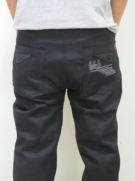 sun-e加大尺碼彈性色褲長褲、加大尺碼馬卡龍色長褲、加大尺碼休閒褲、加大尺碼彈性長褲、後口袋裝飾鈕扣、腰圍有皮帶環(褲耳)、褲檔有拉鍊(321-3028-21)黑色 腰圍:38 40 42 44(英吋) [實體店面保障] 9