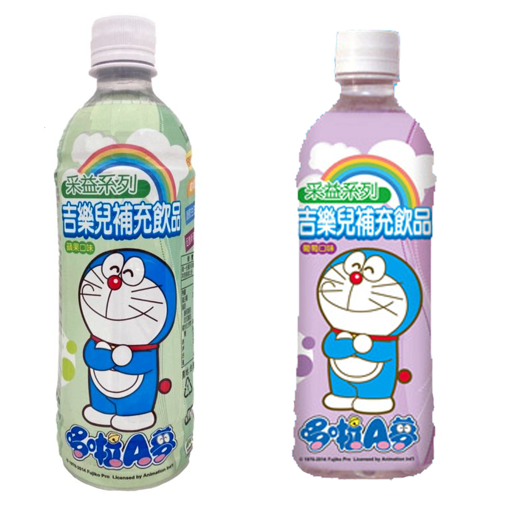 吉樂兒 補充飲品 兒童電解水 500ml 蘋果口味 電解質 哆啦A夢電解水 小叮噹電解水 電解液