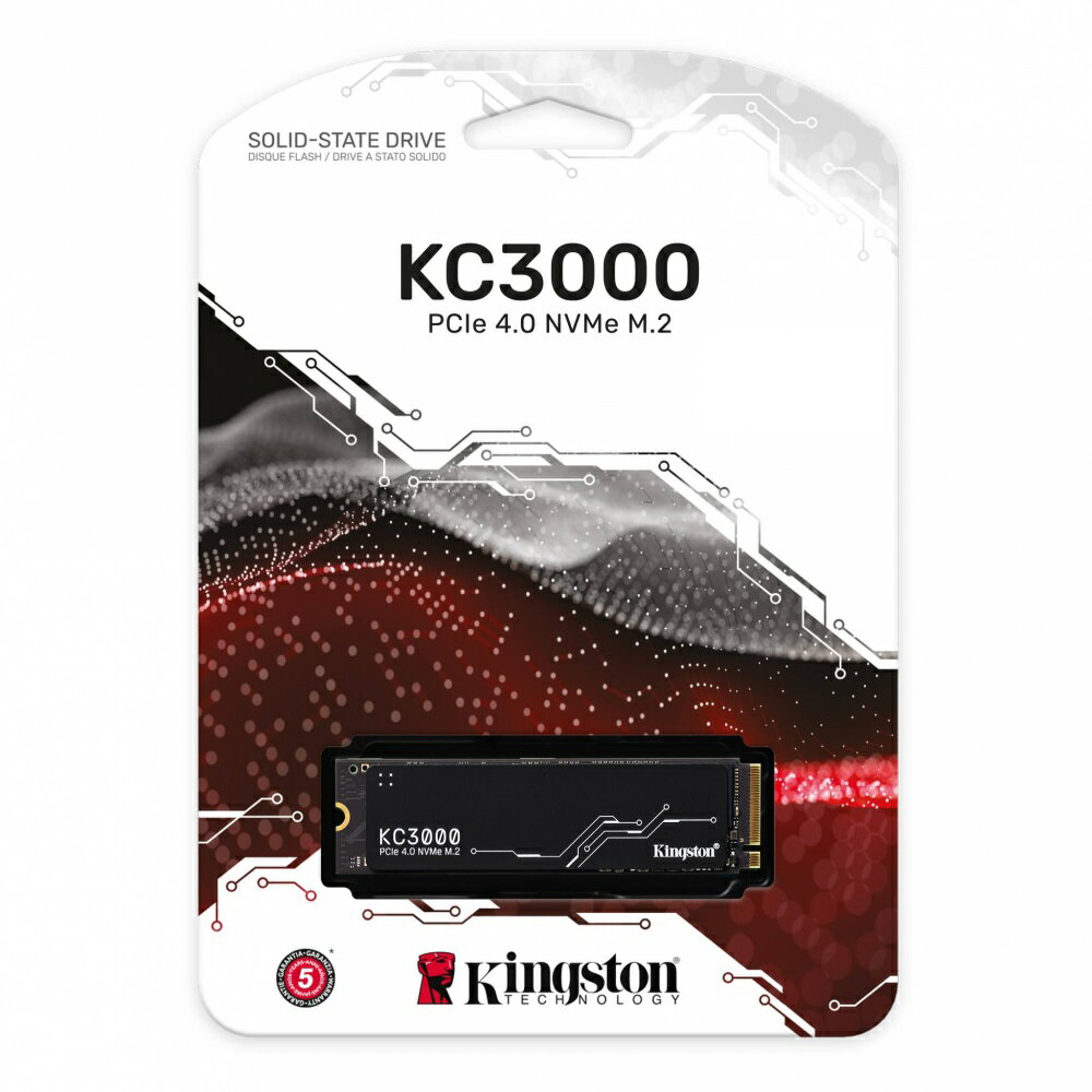 Kingston 金士頓 KC3000 512G 1TB 2TB  Gen4 PCIex4 M.2 2280 SSD 固態硬碟
