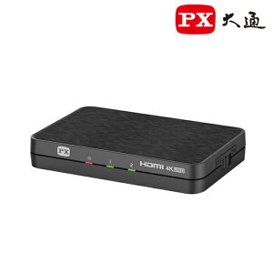 【免運費】PX大通 4K HDMI 1進2出分配器 HD2-121 影音同步 影像分配器 聲音分配 HDMI 2.0版