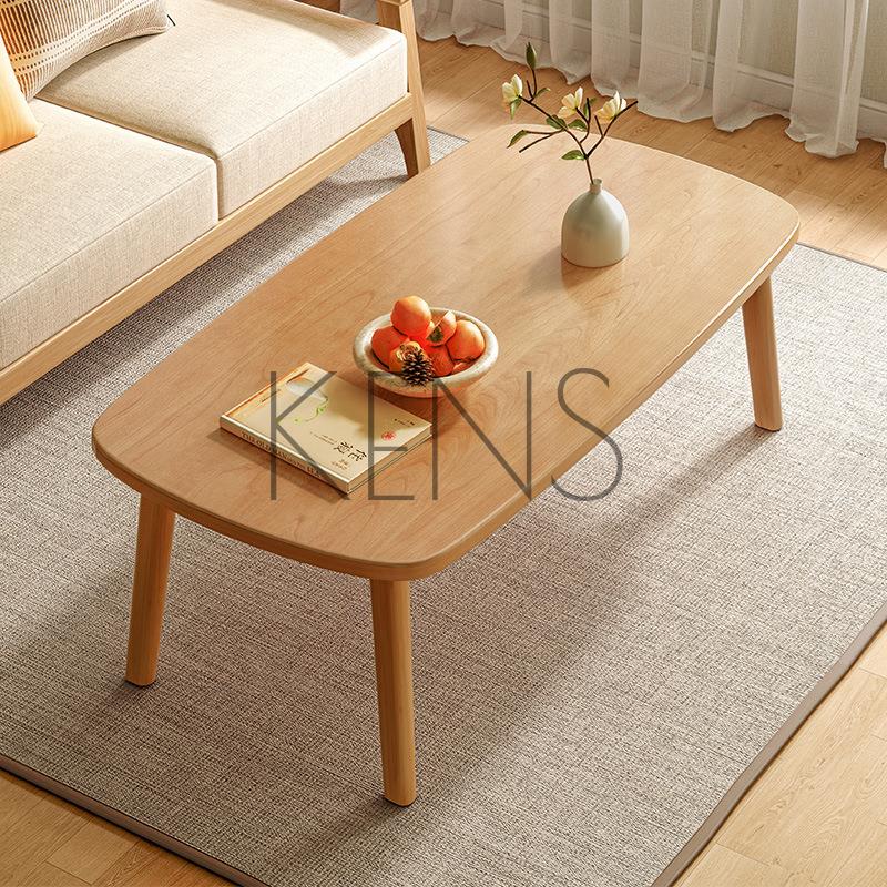茶桌 小桌 茶幾 邊幾 可折疊小戶型客廳家用餐桌兩用臥室小矮桌實木簡約小桌子