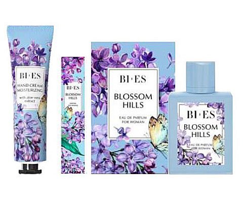 【名美香氛】加碼送！BI-ES BLOSSOM HILLS 百花之境女性淡香精 100ml 買1送2-贈隨身瓶12ml+手霜50ml