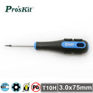 【現折$50 最高回饋3000點】  ProsKit 寶工 SD-200-T10H 藍黑雙色起子 3.0x75mm