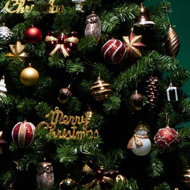 聖誕樹加密家用1.2/1.5/1.8米套餐DIY聖誕節裝飾品聖誕樹發光 3