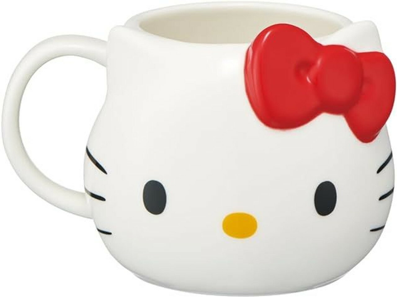【震撼精品百貨】凱蒂貓_Hello Kitty~日本SANRIO三麗鷗 KITTY陶瓷造型馬克杯390ML-大臉*65581