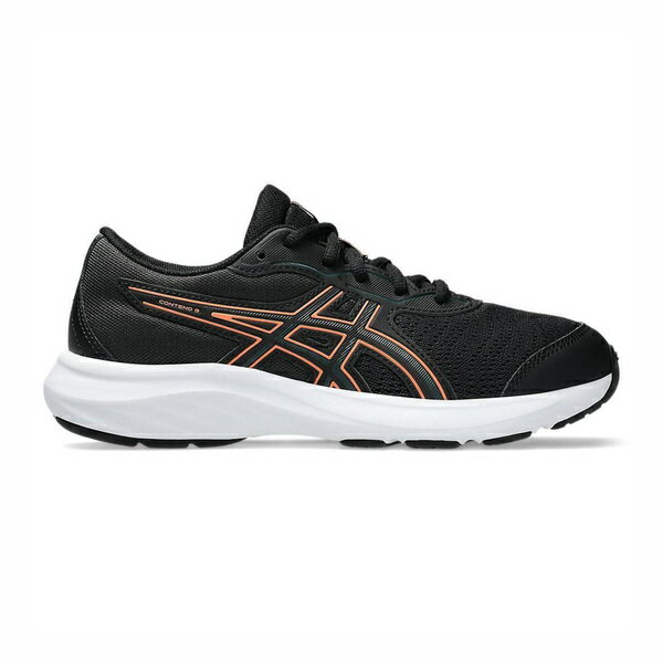 Asics Contend 9 GS [1014A337-005] 大童 慢跑鞋 運動 休閒 輕量 透氣 黑 綠橘