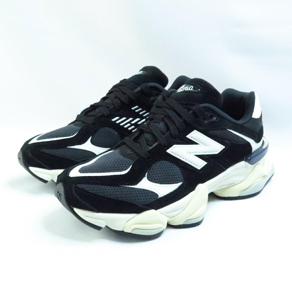 New Balance 9060 男女復古休閒鞋U9060AAA 情侶鞋黑【iSport愛運動