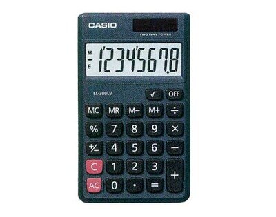 卡西歐CASIO SL-300LV 國家考試專用計算/臺
