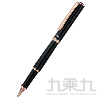Pentel Sterling 金屬中性筆(限定)-黑軸玫瑰金【九乘九購物網】