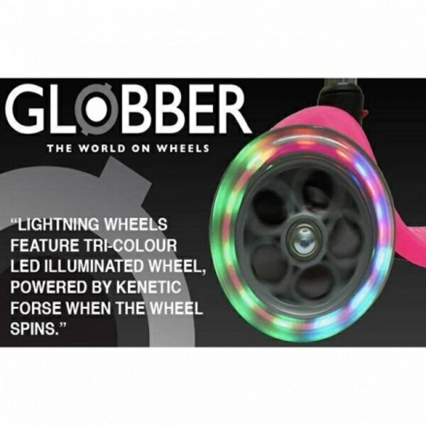 法國GLOBBER哥輪步 滑板車酷炫LED前後輪(GLOBBER哥輪步滑板車)