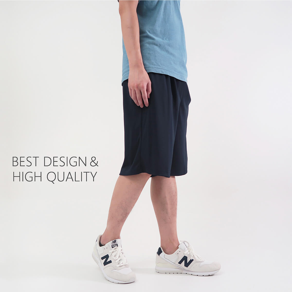 加大尺碼吸濕排汗運動短褲 拉鍊口袋台灣製運動褲 排汗速乾短褲 球褲 大尺碼男裝 機能纖維彈性短褲 休閒短褲 Big_And_Tall Made In Taiwan Sport Shorts Track Shorts Running Shorts Short Pants (310-2613-08)深藍色、(310-2613-21)黑色、(310-2613-22)深灰色 4L 5L(腰圍:38~56英吋) 男 [實體店面保障] sun-e 3