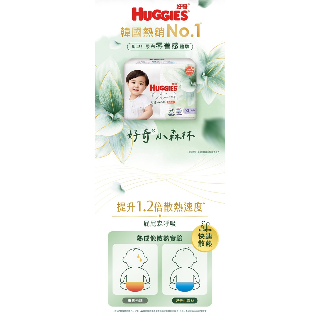 【好奇】小森林新生禮箱（黏貼型S104片+褲型M48片／箱）尿布禮盒 新生兒禮盒 2