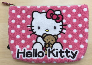 大賀屋 日貨 Hello Kitty 收納包 小包 萬用包 包包 隨身包 化妝包 kt 三麗鷗 正版 J00019204