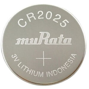 Murata水銀電池CR2025 鈕扣電池 手錶電池 鋰錳電池【GQ368】 123便利屋