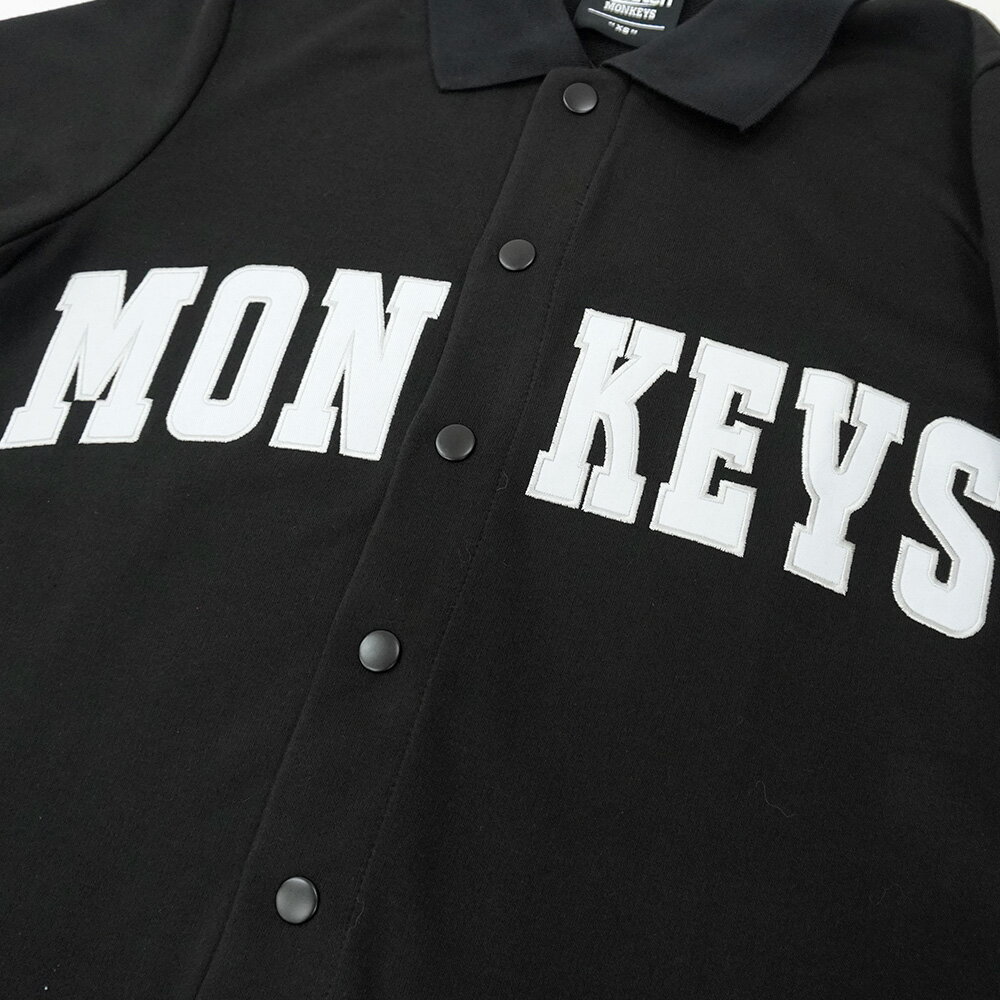 Monkeys電繡POLO衫-黑 2