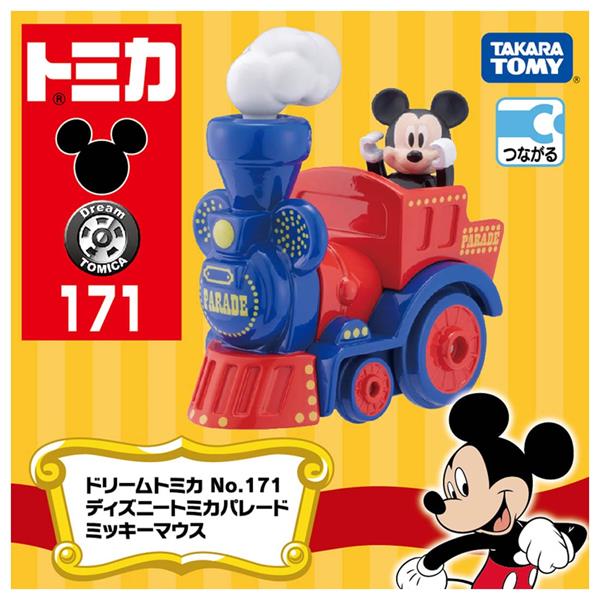 《TAKARA TOMY》TOMICA DT171-DS 遊園列車-米奇 東喬精品百貨