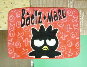 【震撼精品百貨】Bad Badtz-maru 酷企鵝 地墊-紅色 震撼日式精品百貨