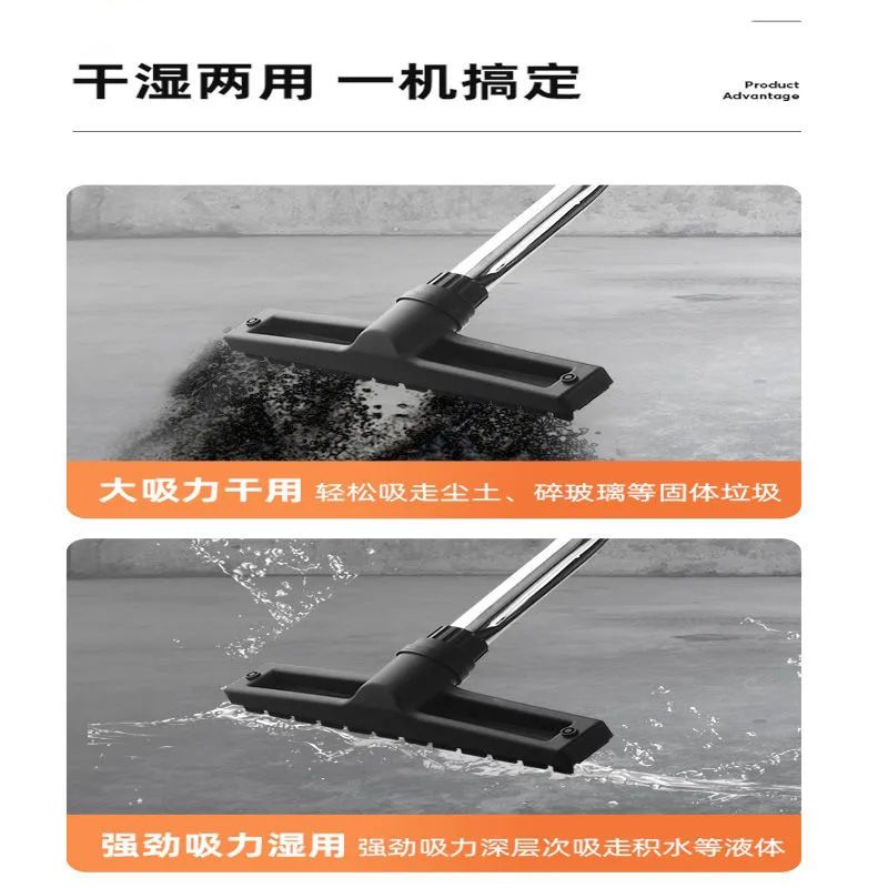 【詢價有驚喜】工業吸塵器工廠車間粉塵地毯洗車大吸力商用吸塵吸水機大功率 6