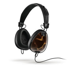 <br/><br/>  志達電子 S6AVFM-310 Tortoise/ Black 美國 Skullcandy Aviator 可換線式 飛行員耳罩式耳機 for iPhone ipod Apple<br/><br/>