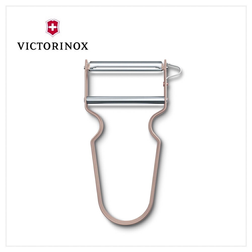 VICTORINOX 瑞士維氏 REX Peeler金屬削皮器/粉蘿蘭 6.0900.11