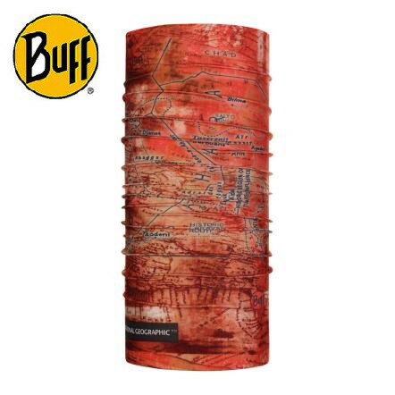 BUFF 國家地理授權 Coolnet 抗 UV 頭巾 鐵鏽遊牧