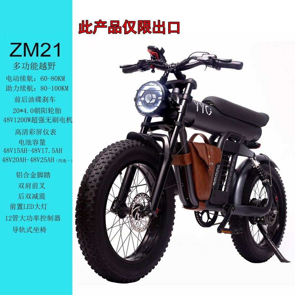 臺灣公司/開發票 四輪電動代步車 老人代步車 老人三輪車 三輪車 機車 仿電摩電動自行車沙灘雪地車大功率兩輪摩托車越野外貿海外倉發貨