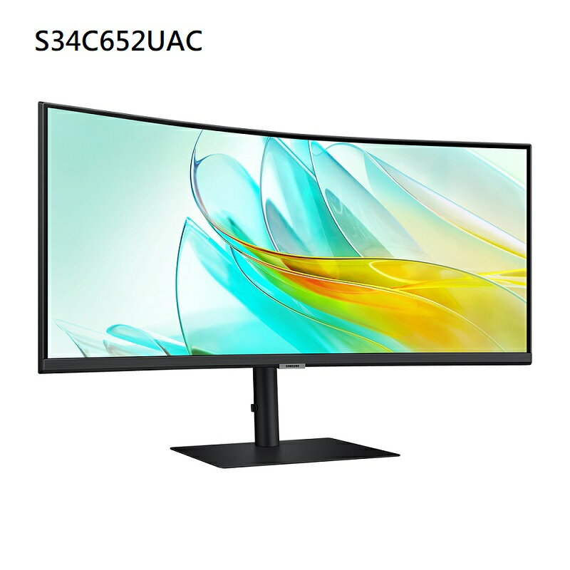 【最高現折268】SAMSUNG 三星 S34C652UAC 34型 2K高解析 1000R曲面美型螢幕